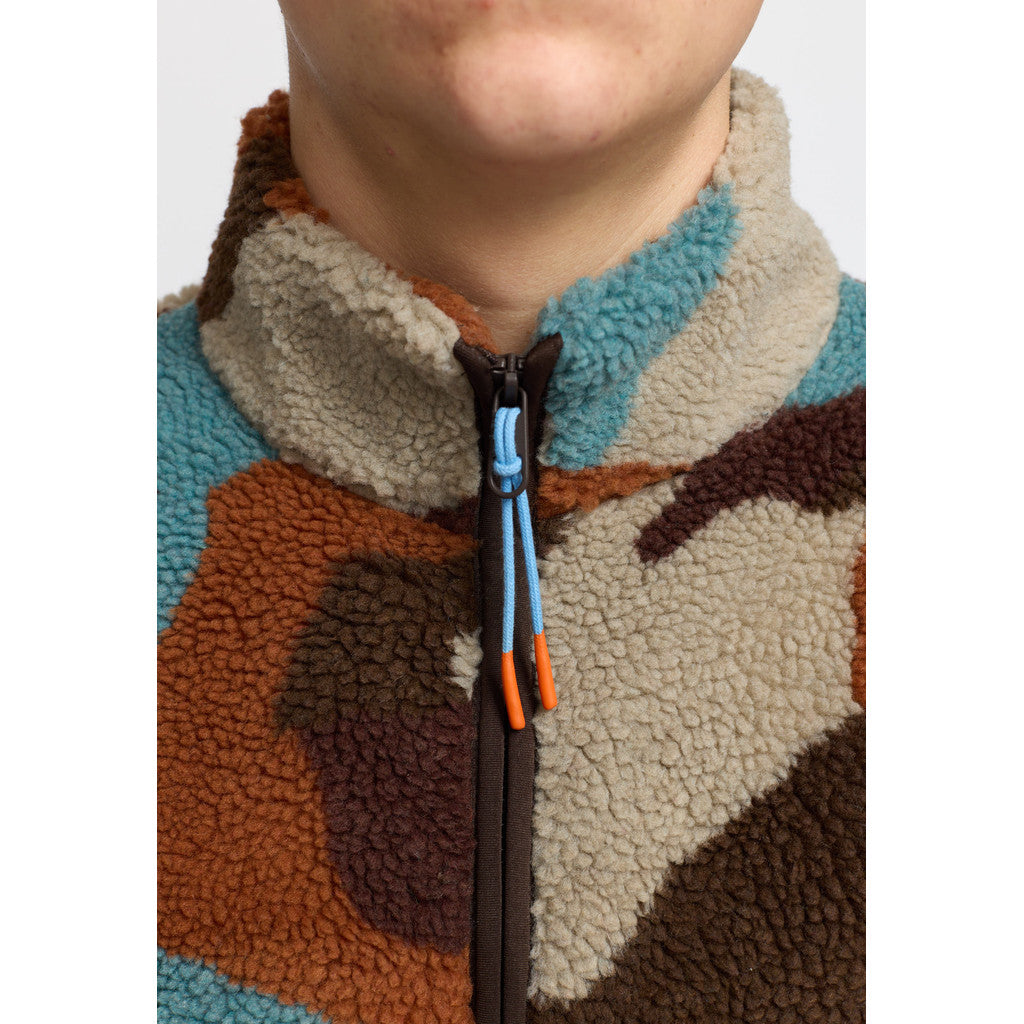 REVOLUTION - Printed Teddy Jacket 7023 - Outerwear