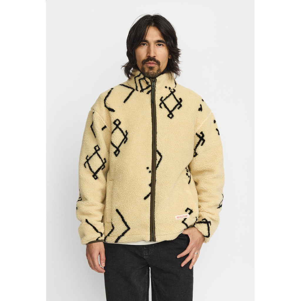 Revolution - printed teddy jacket 7024 - outerwear