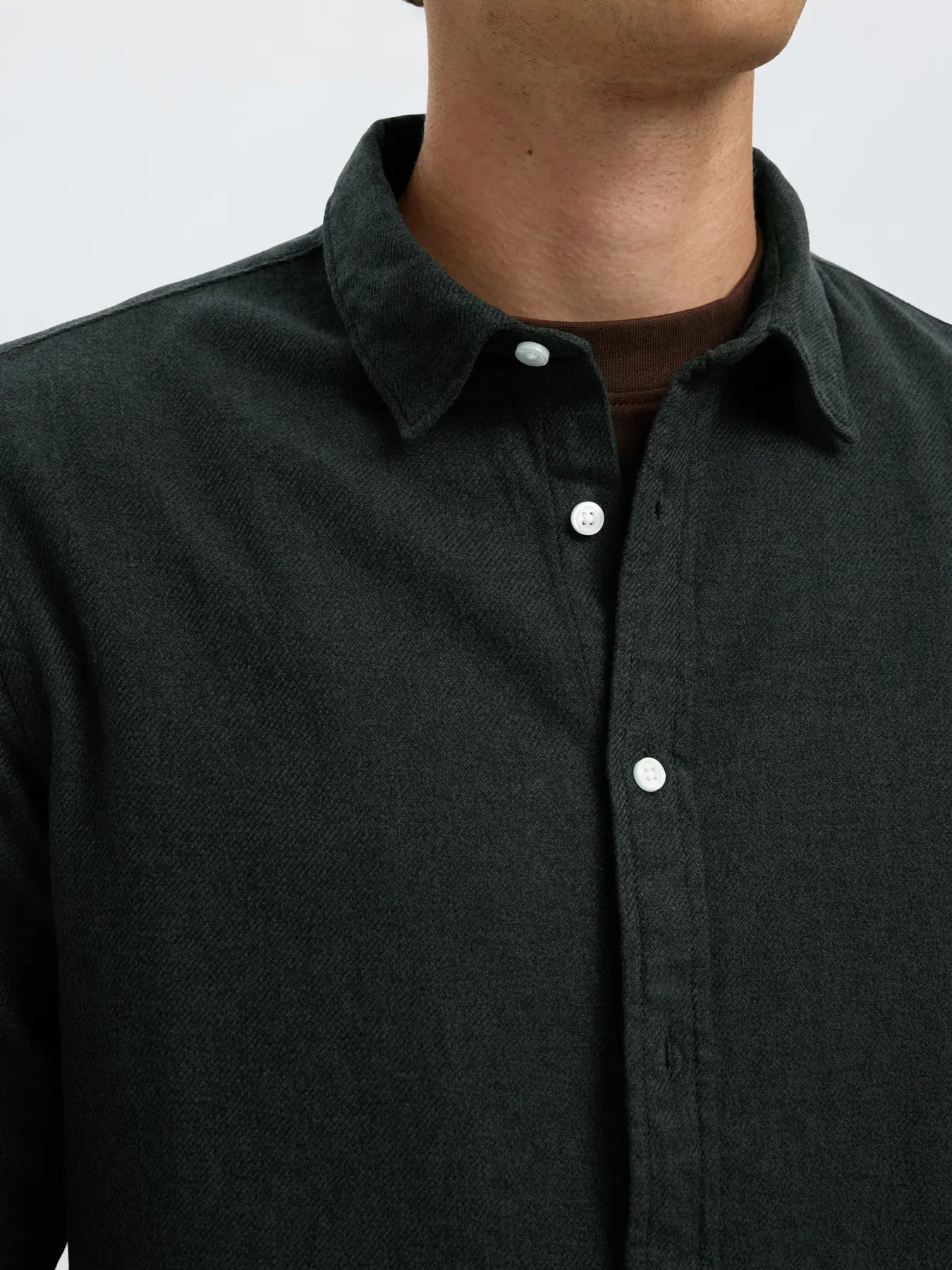 SELECTED - SLHREGNOAH Brushed Twist - Shirt
