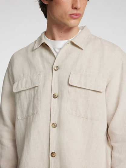 Slh leroy sun overshirt
