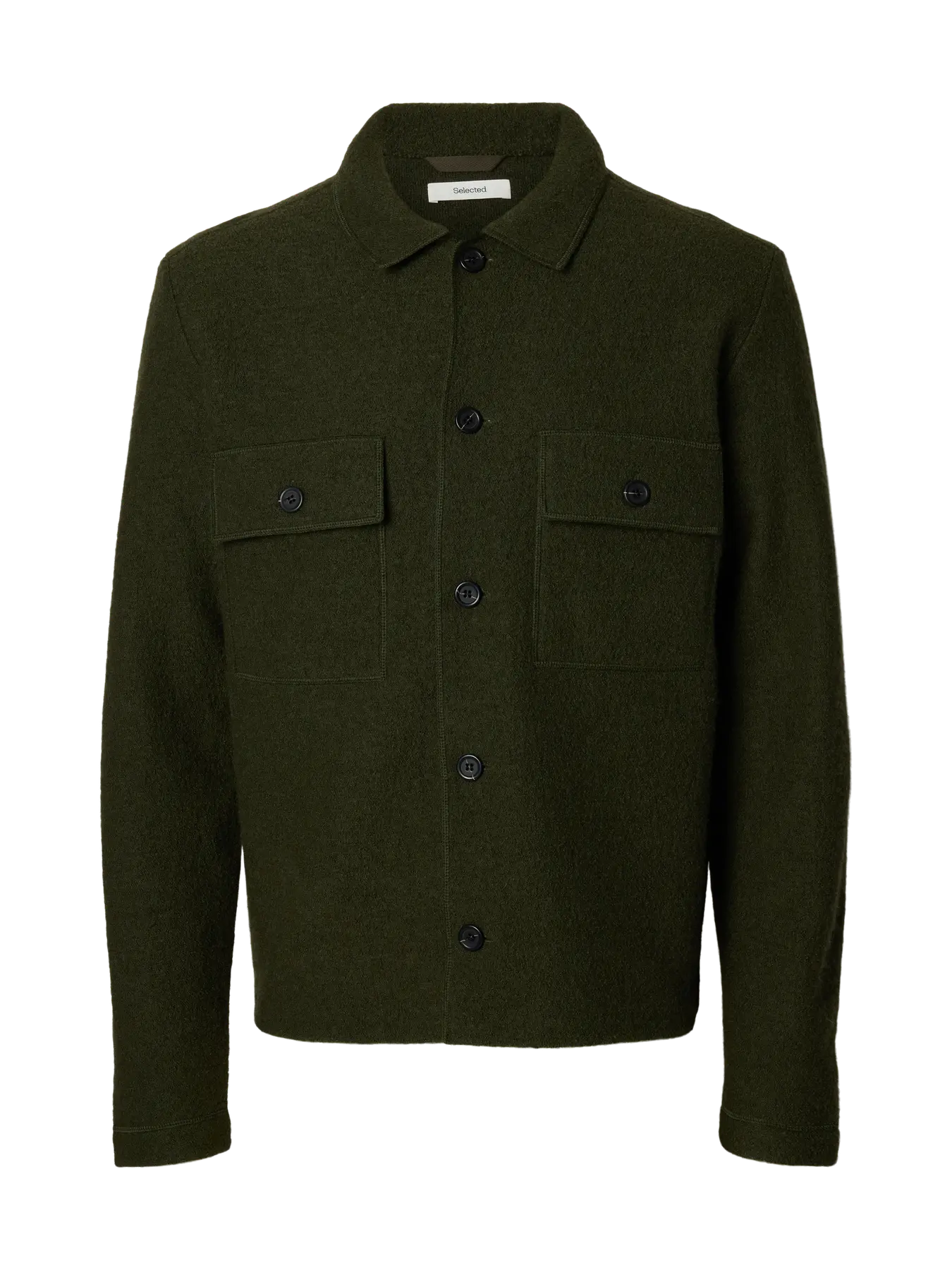 SELECTED - NEALY LS KNIT WORKWEAR CARDIGAN - Top