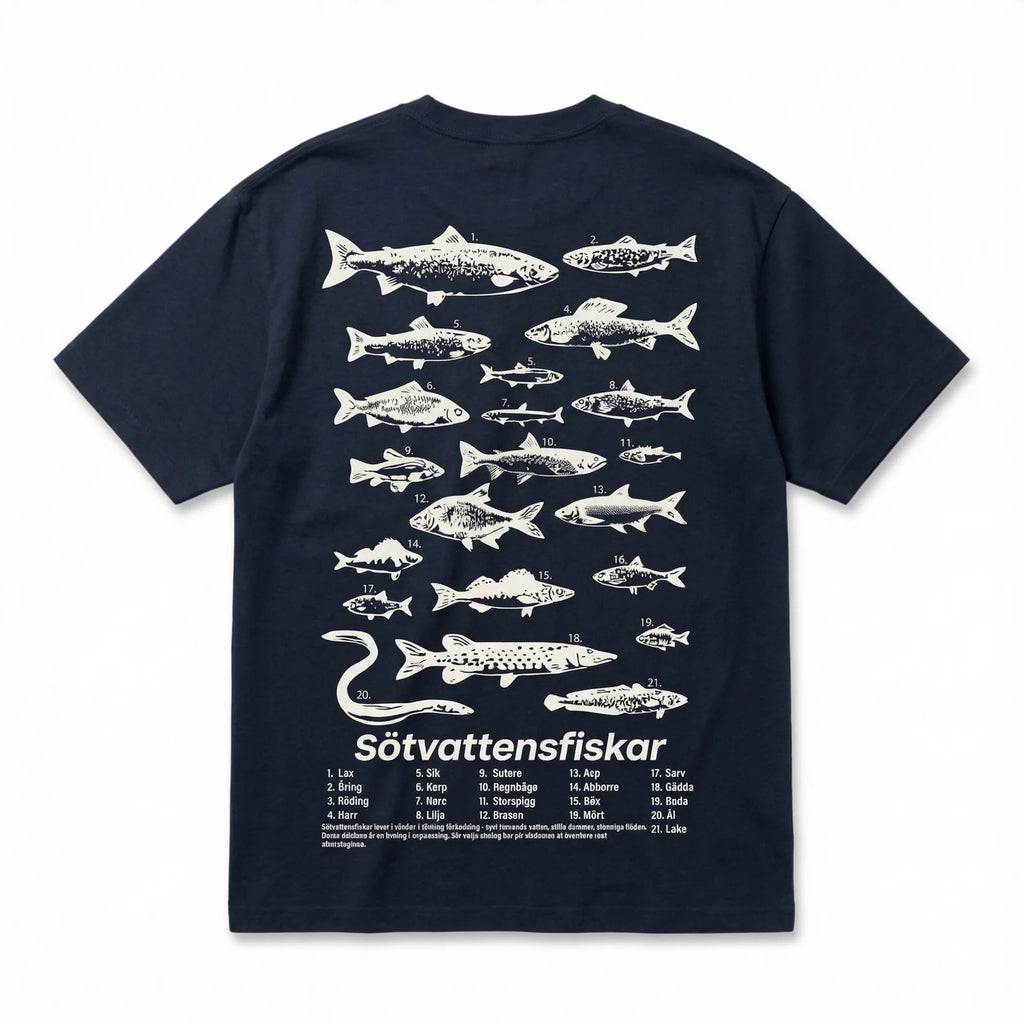 BETZY - ”Sötvattensfiskar 2.0” - T-shirt