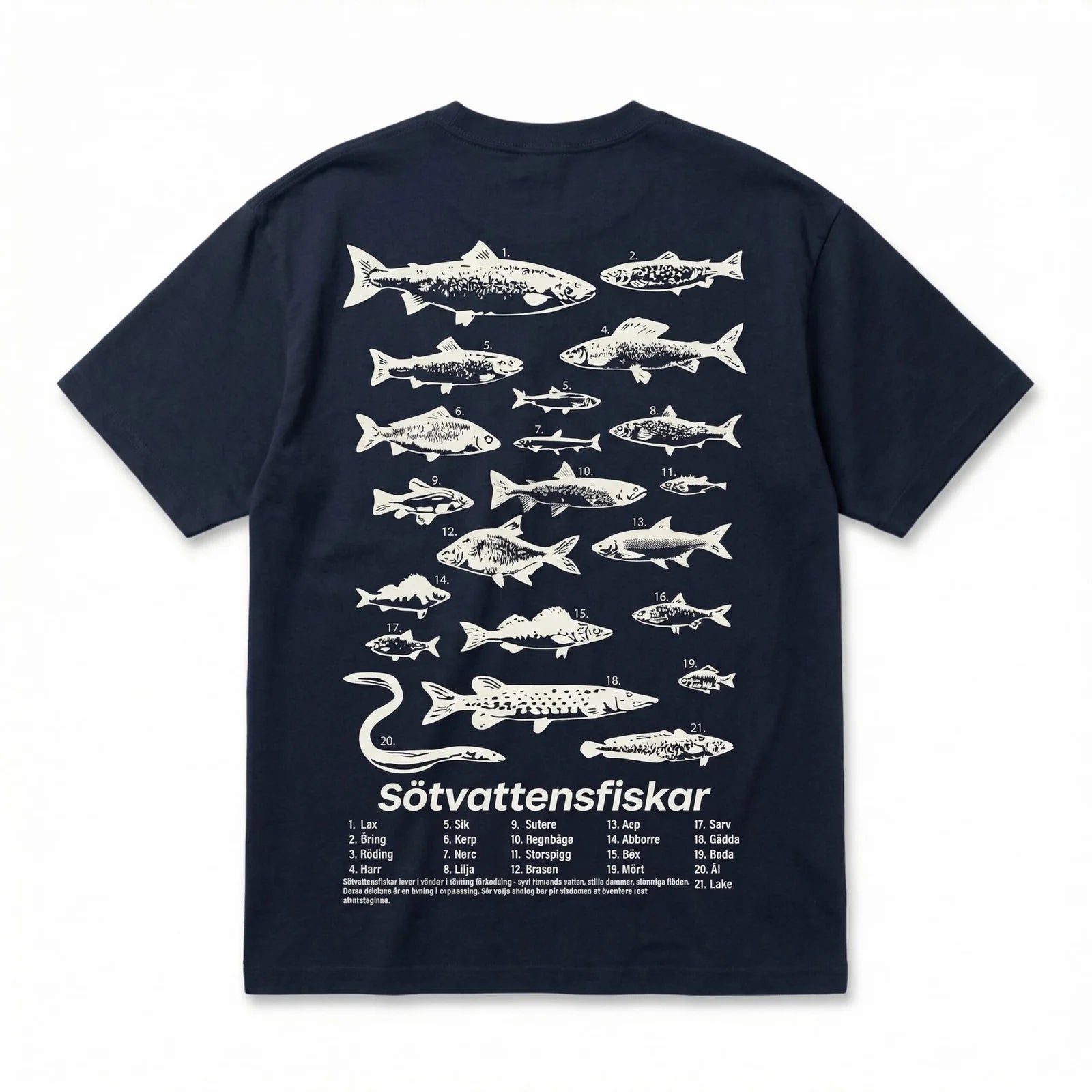 BETZY - ”Sötvattensfiskar 2.0” - T-shirt