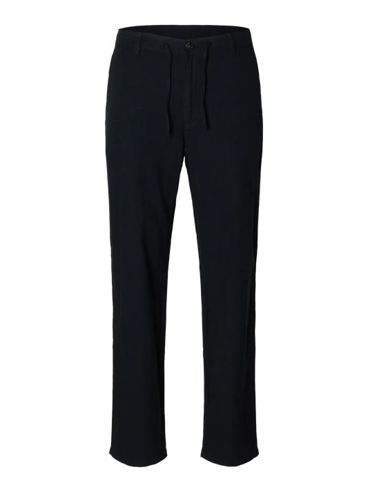 SELECTED - SLH172 SLIMTAPE BRODY LINEN PANT NOOS - Pants