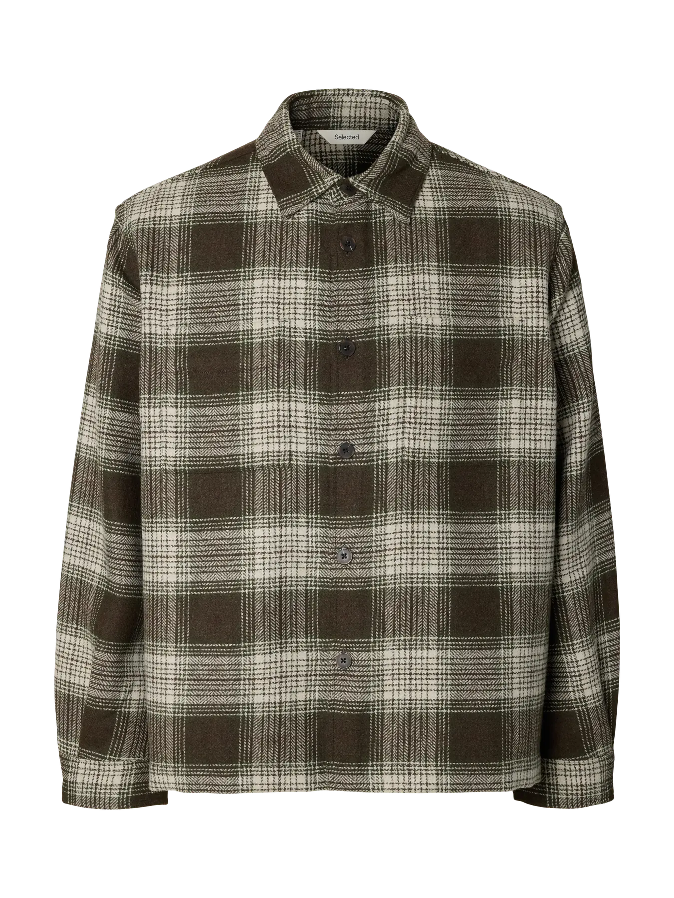 SELECTED - Slmole Pablo Wool Blend Overshirt - Shirt