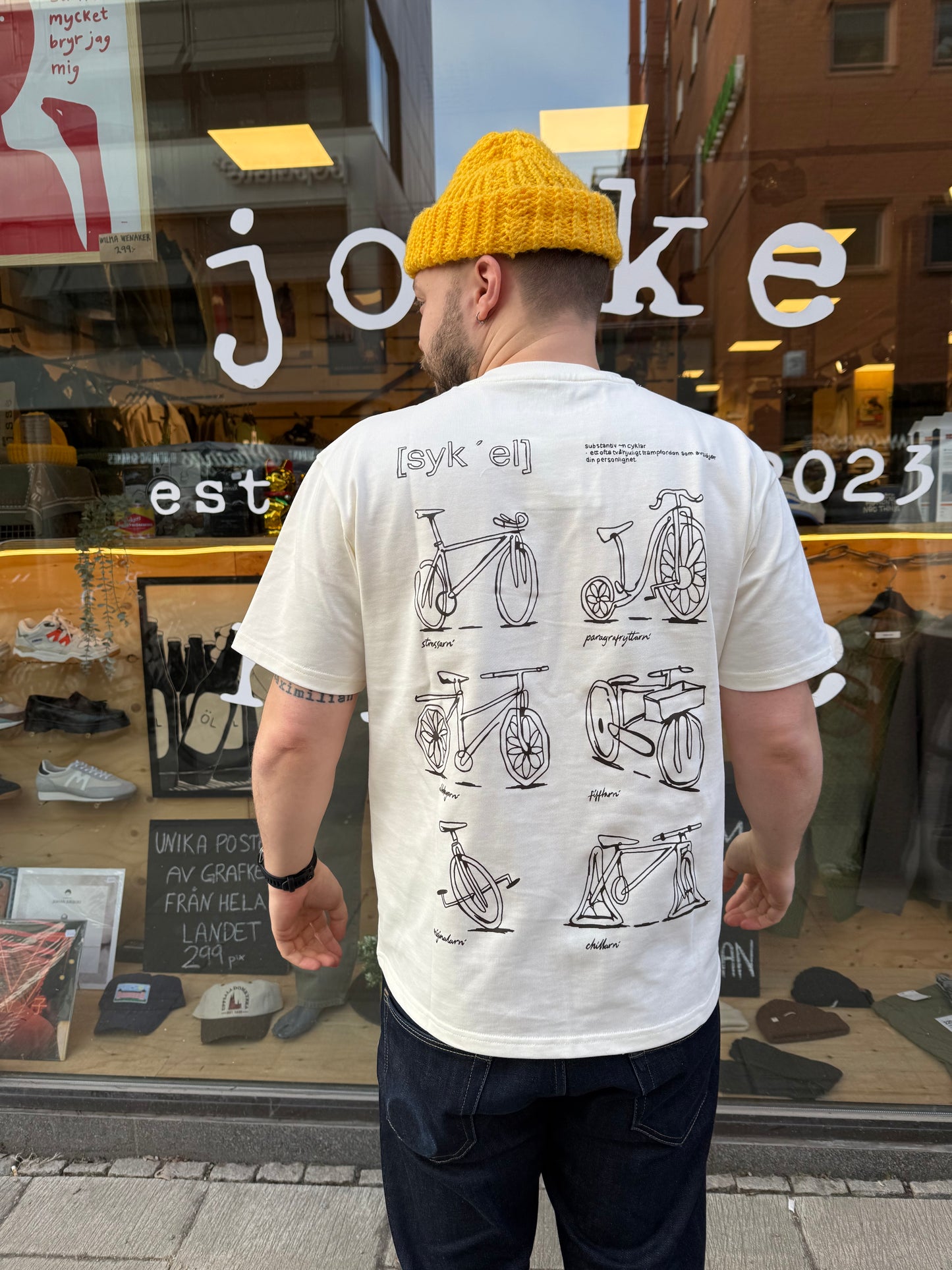 LIMITED - Jimmy Stolpe ”Cykel” - T-Shirt