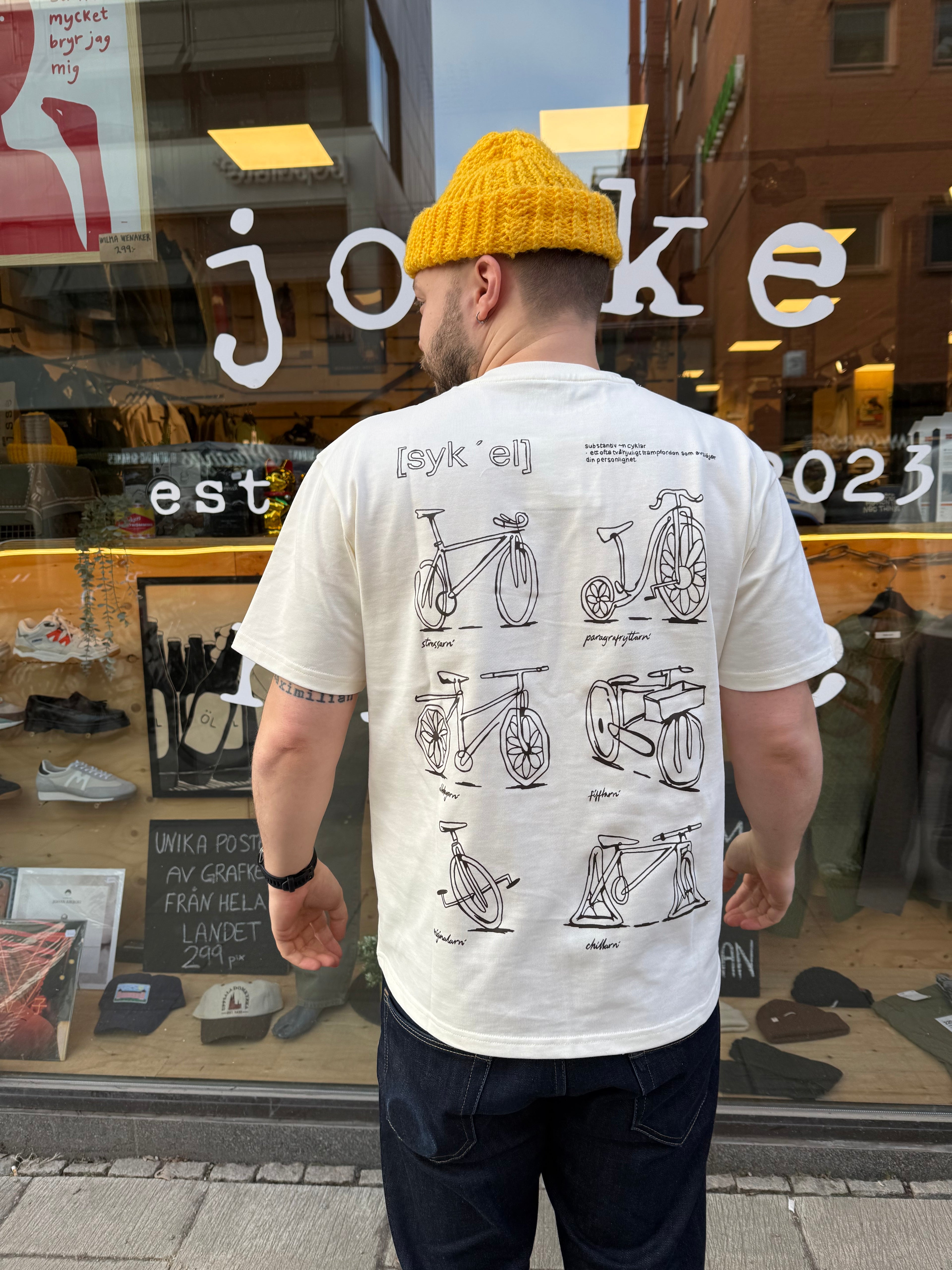 LIMITED - Jimmy Stolpe ”Cykel” - T-Shirt