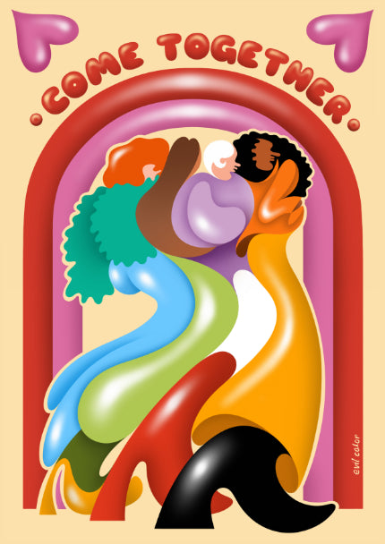 POSTER A2 - Evil Color ”Come Together” EC1