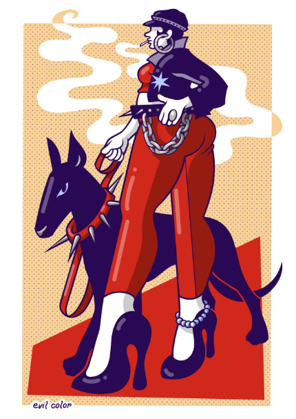 POSTER A2 - Evil Color ”Dogs” EC8