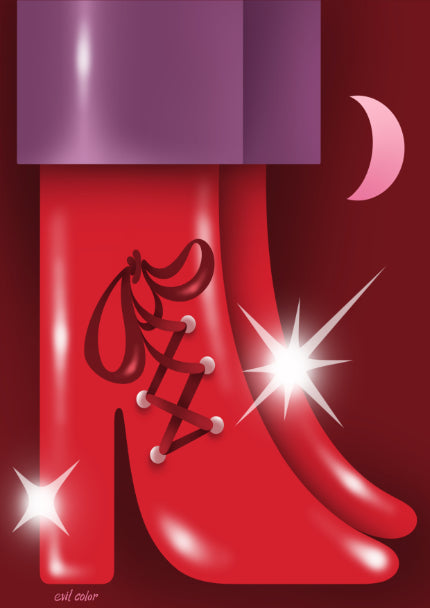 POSTER A2 - Evil Color ”Redshoes” EC9