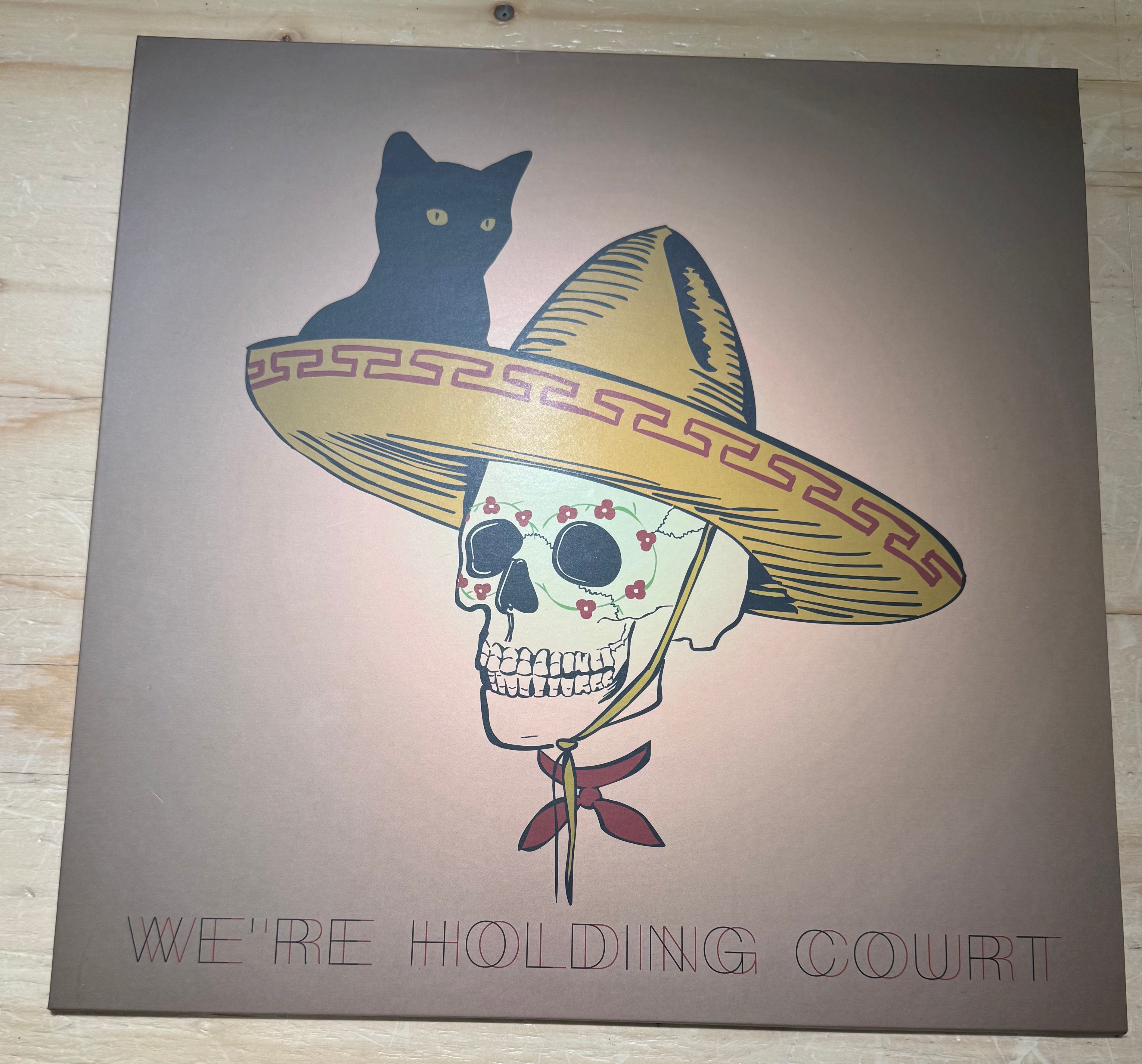 Vinyl - WE´RE HOLDING COURT - " WE´RE HOLDING COURT"