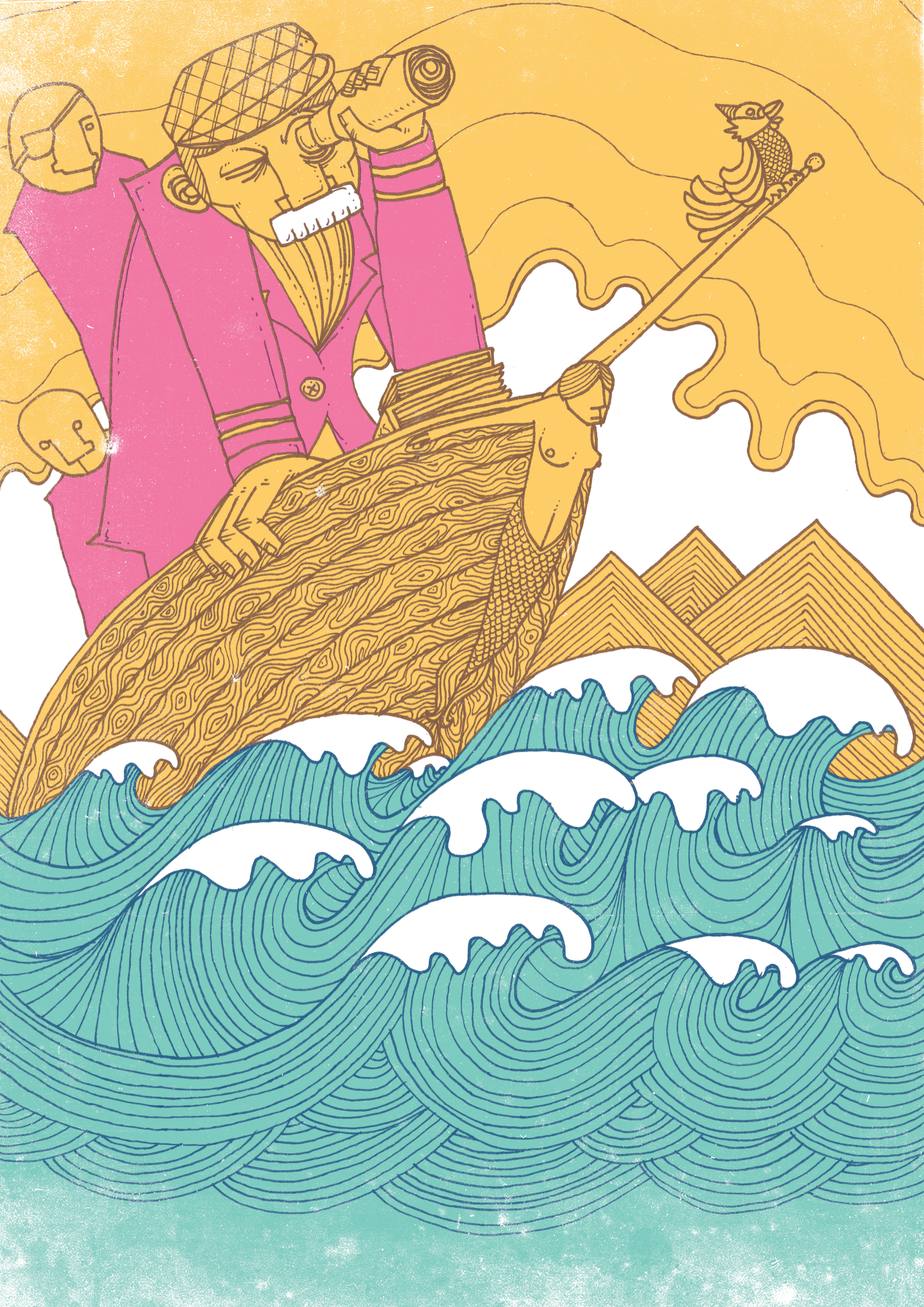 POSTER A2 - Jesper Holm ”Ocean” JL13