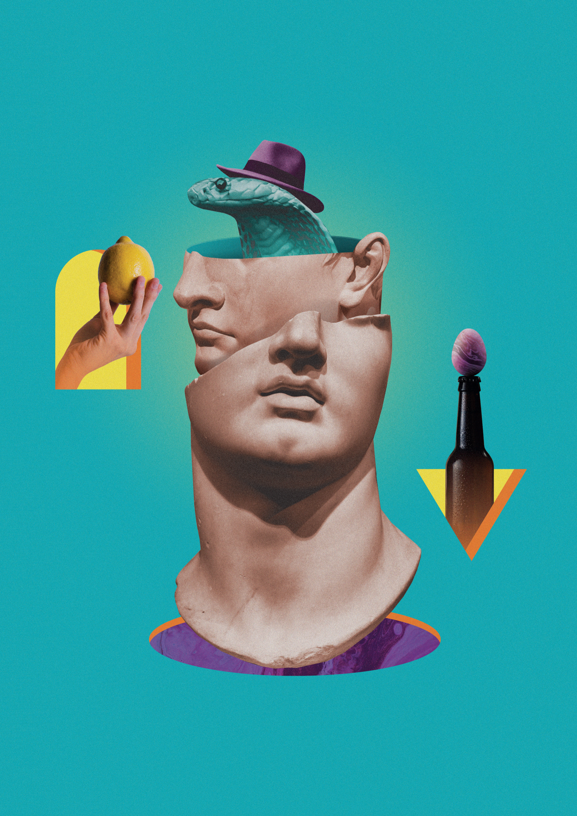 POSTER A2 - Jesper Holm ”Snakehead” JL15