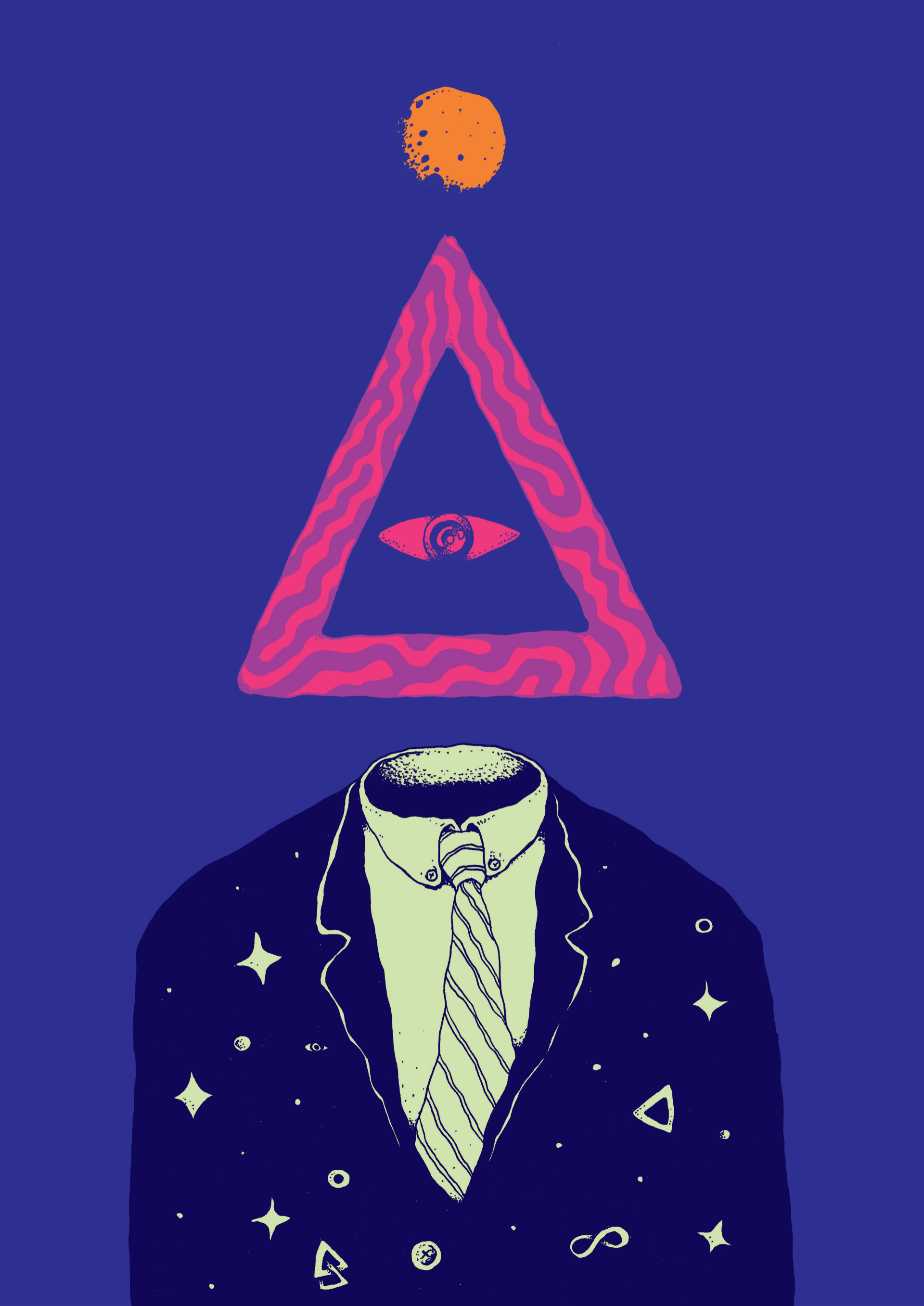 POSTER A2 - Jesper Holm ”Triangle” JL16