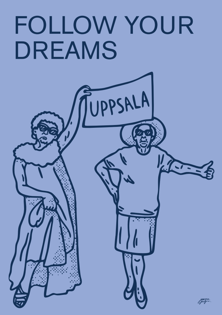 POSTER A2 - Joanna Lindgren "Follow your dreams" JL2