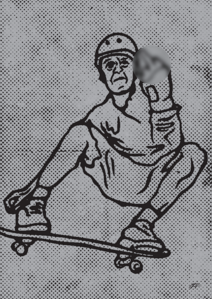 POSTER A2 - Joanna Lindgren "Skater" JL6