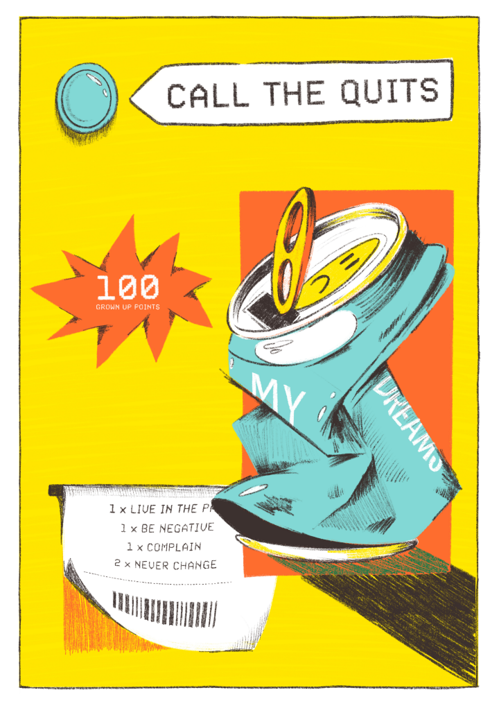 POSTER A2 - Jimmy Stolpe "Call The Quits" JS4