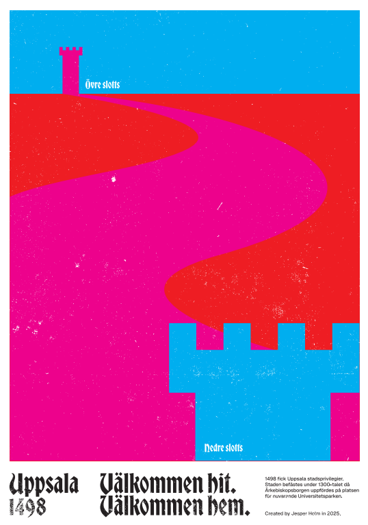 POSTER A2 - Jesper Holm "Övre Slotts" JH10