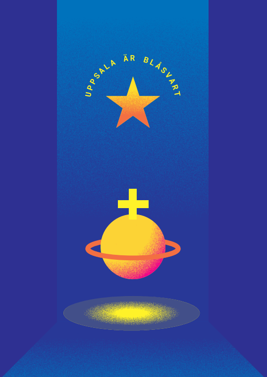 POSTER A2 - Jesper Holm "Blåsvart" JH3