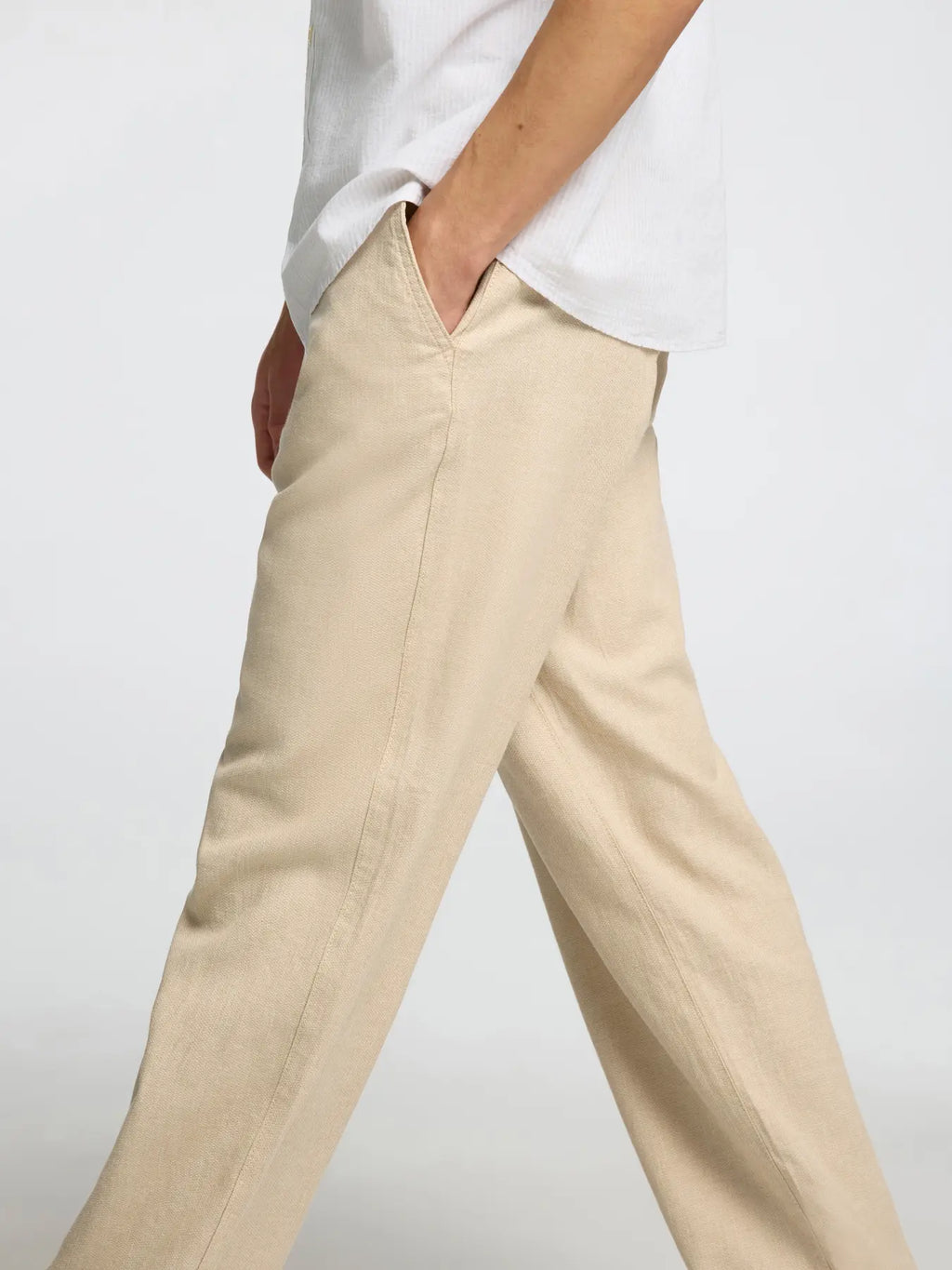 SELECTED - SLH220-LOOSE BRODY SUN PANT NOOS - Pants