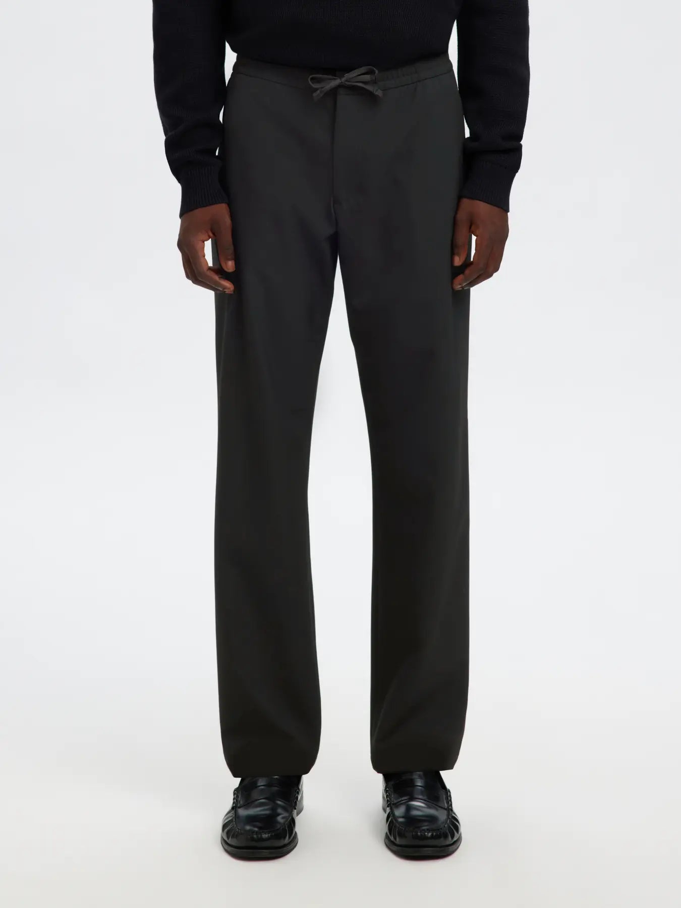 SLH196-STRAIGHT ROBERT STRING PANT NOOS Pants