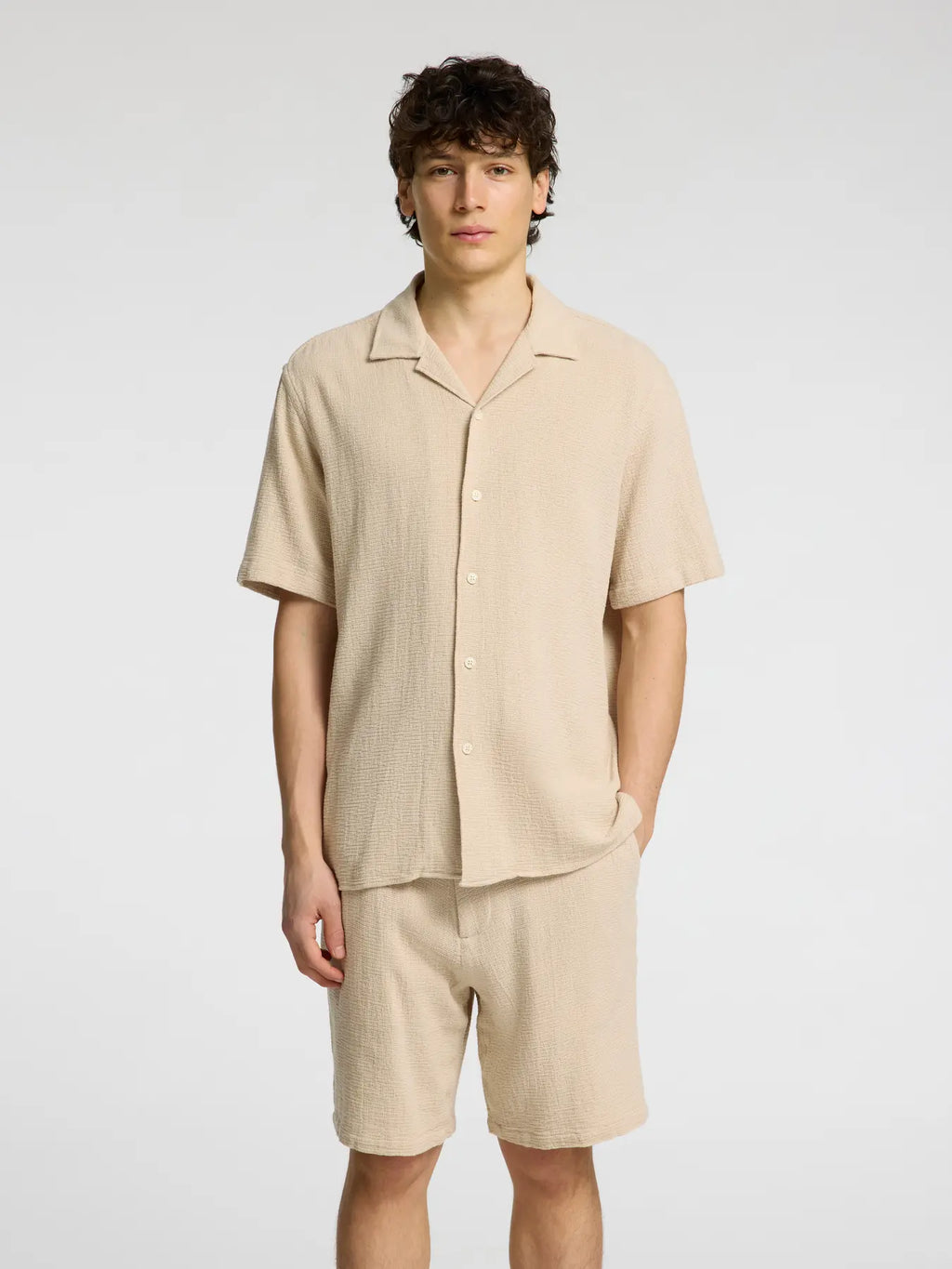 SELECTED - SLHRelax-Sal Shirt SS Resort - Shirt