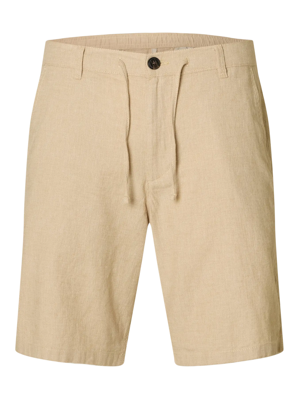 SELECTED - SLHREGULAR Brody linen shorts - Shorts