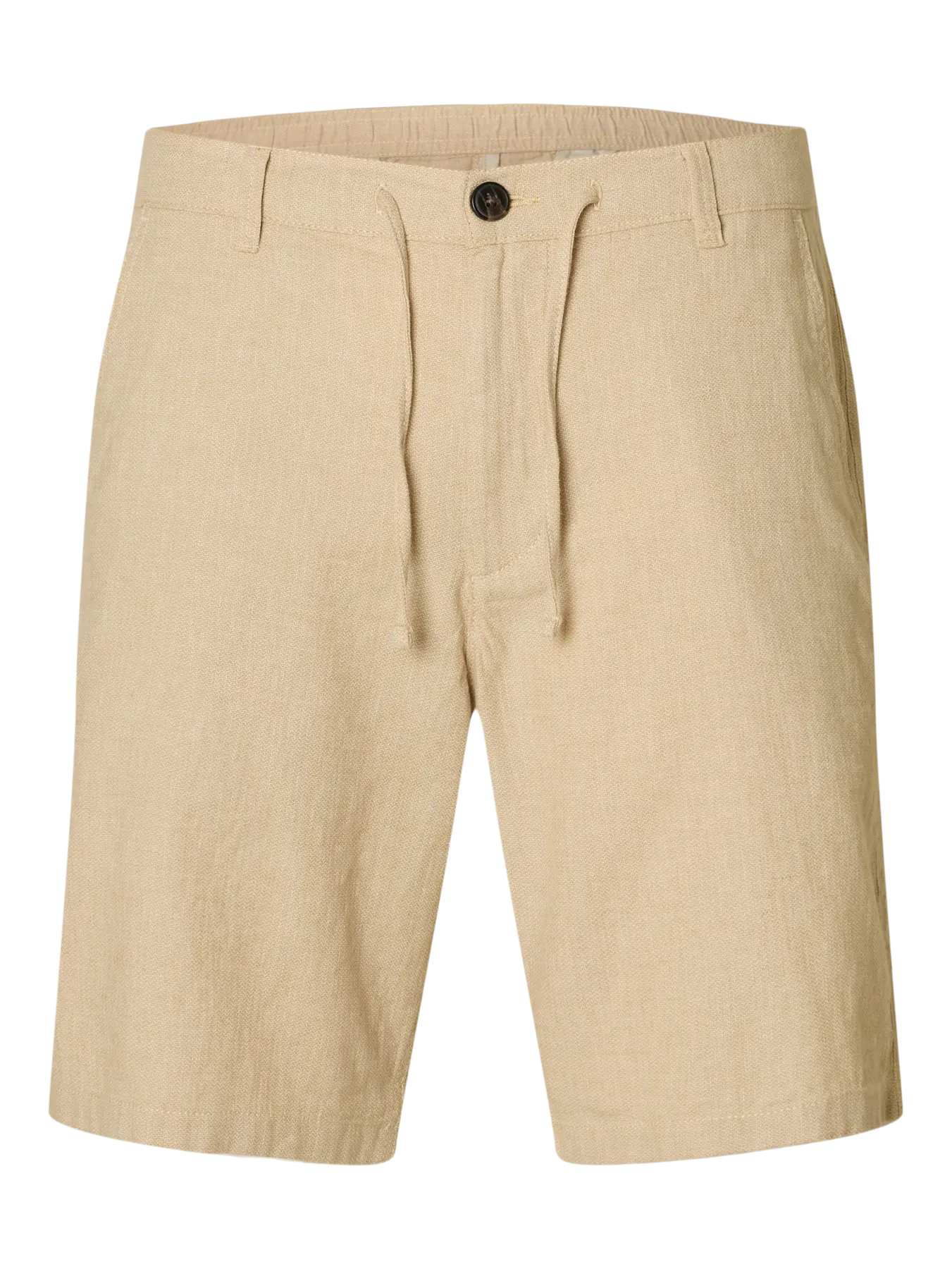 SELECTED - SLHREGULAR Brody linen shorts - Shorts