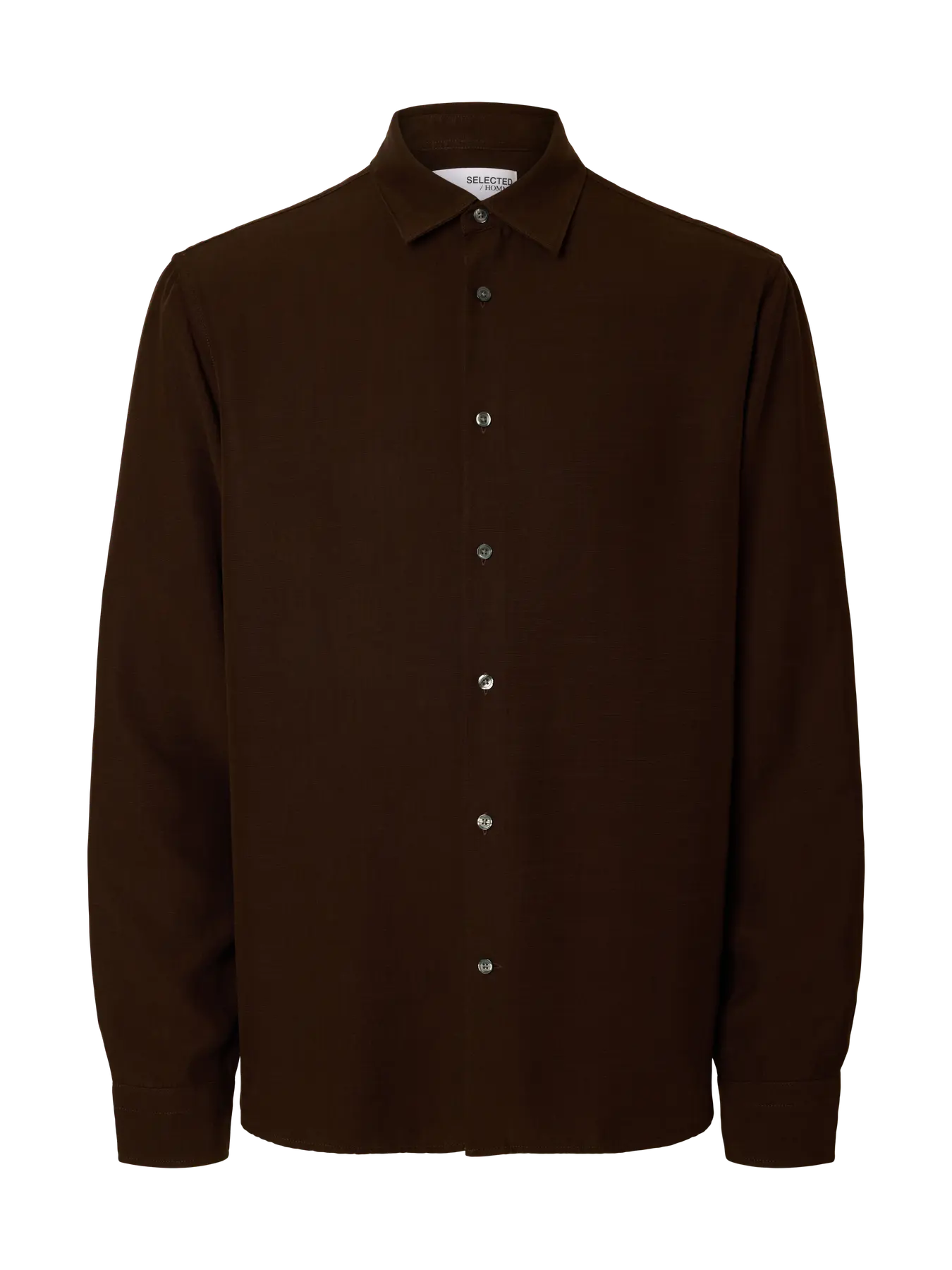 SELECTED - SLHRLXCHARLIE TENCEL SLUB LS SHIRT - Shirt