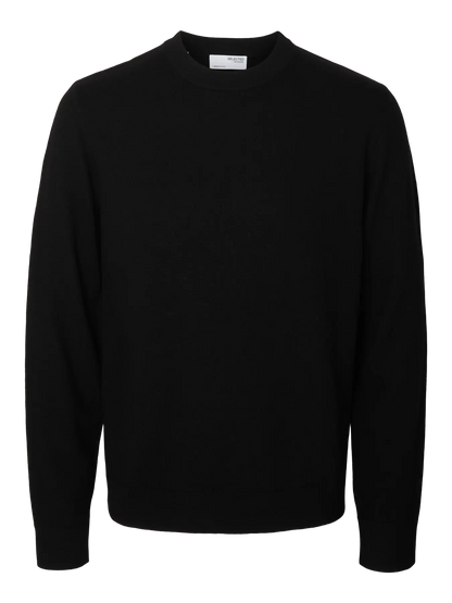 SELECTED - SLHTRAY Merino Brushed Relaxed Crew NOOS