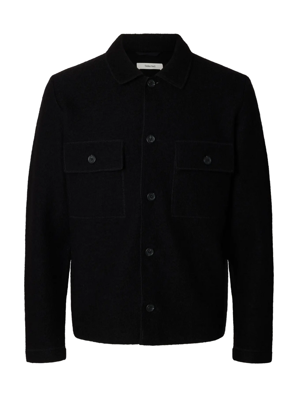 SELECTED - NEALY LS KNIT WORKWEAR CARDIGAN - Top