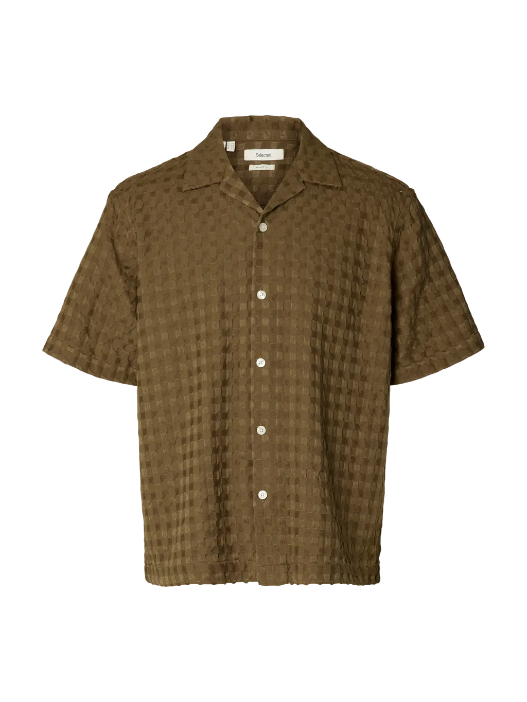 Selected - slhrlxmonty texture ss - shirt