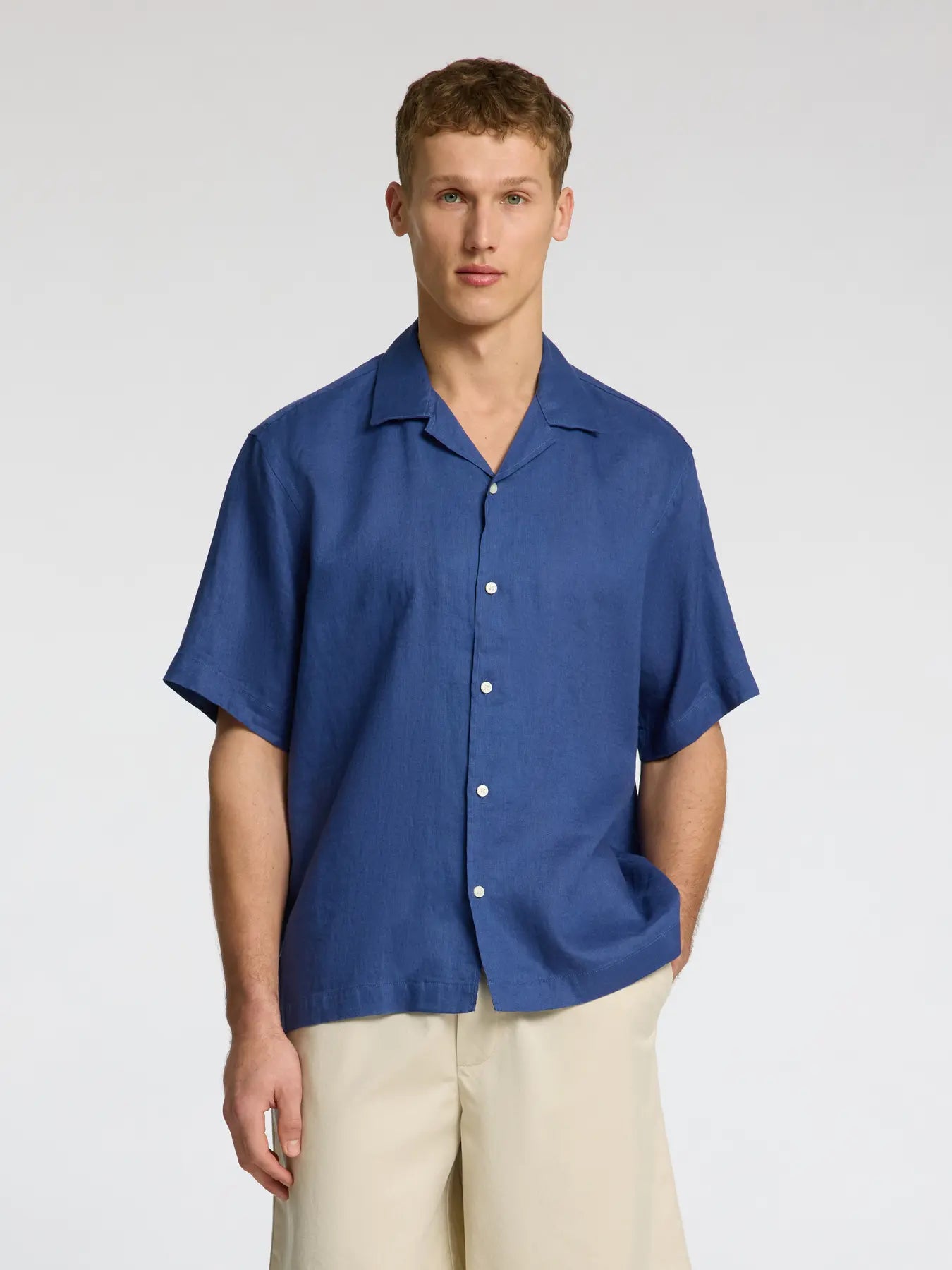 SELECTED - Slhrelaxkylian mix SS shirt resort - Shirt