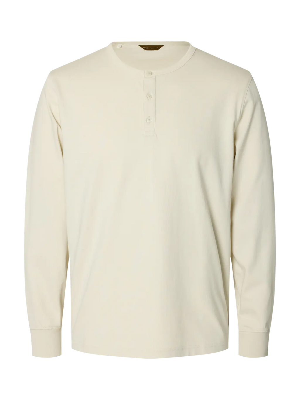 Selected - slmdomestic ronan LS HENLEY - top