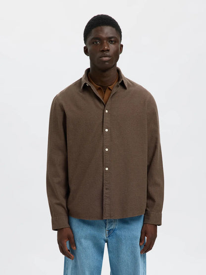 SELECTED - SLHREGNOAH Brushed Twist Shirt