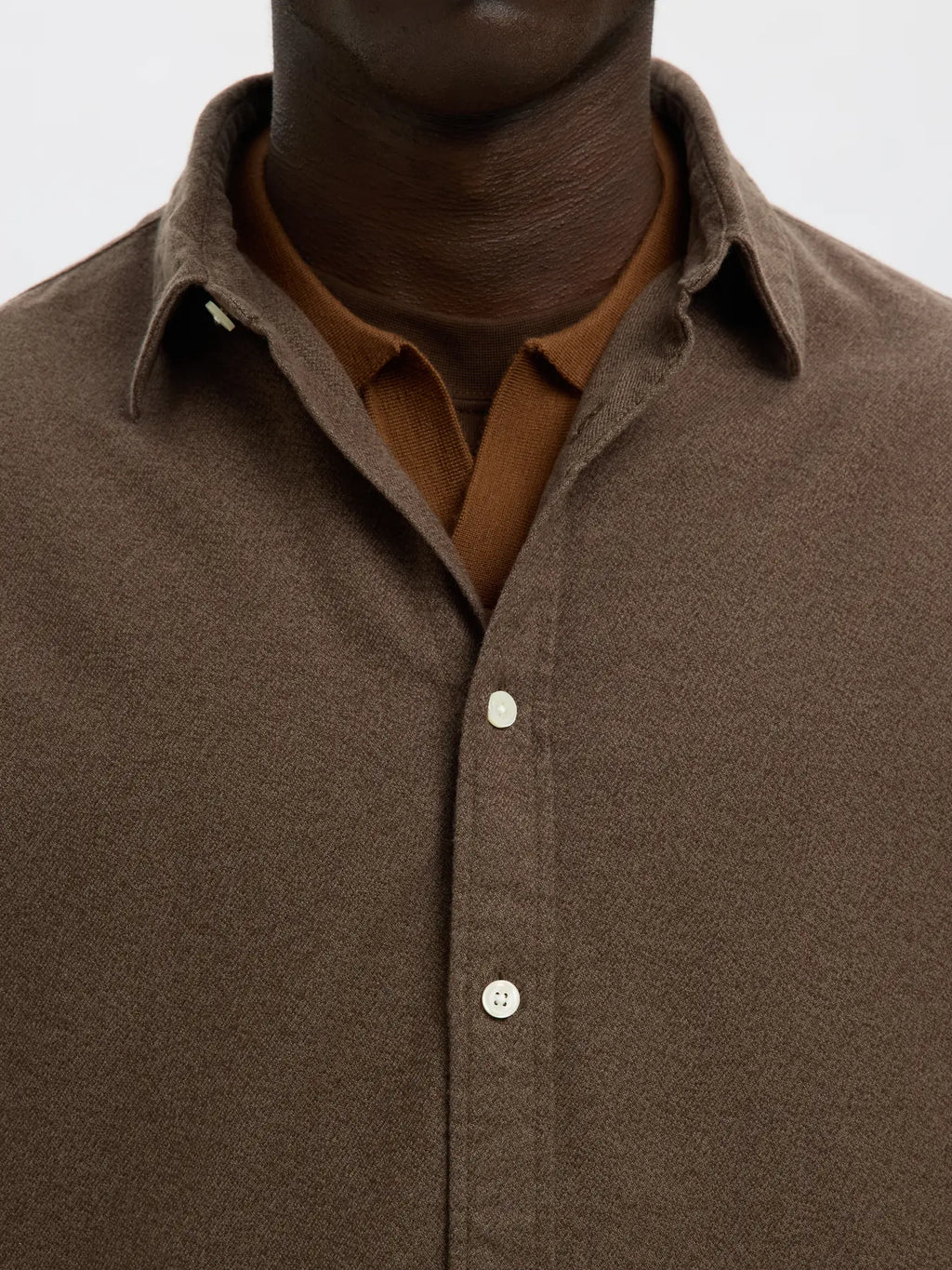 SELECTED - SLHREGNOAH Brushed Twist - Shirt