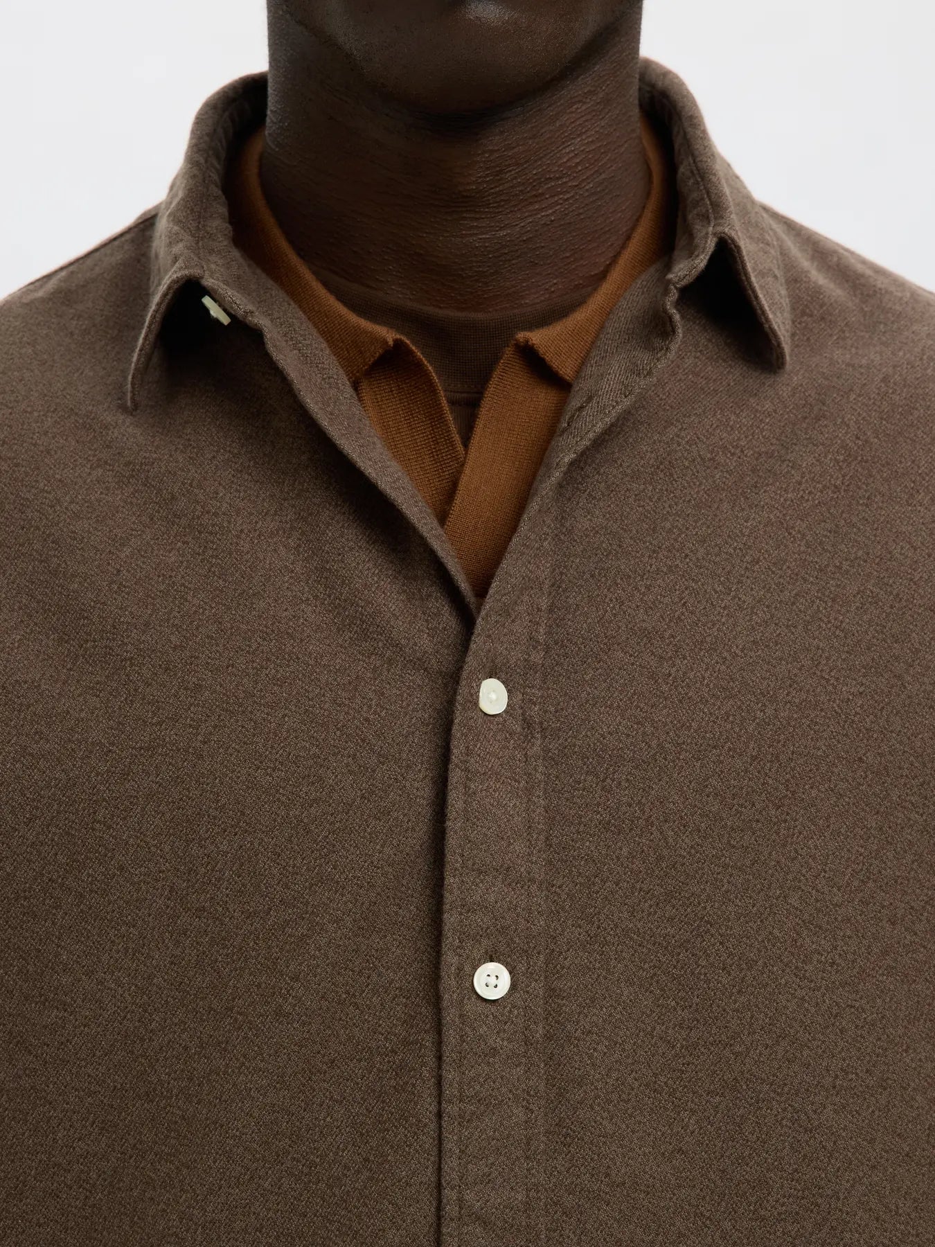 SELECTED - SLHREGNOAH Brushed Twist - Shirt