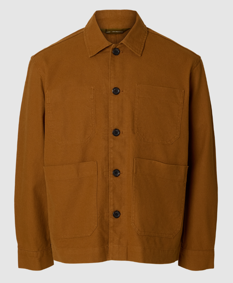 SELECTED - Relaxed Kay Domestic Workwear Jacket - Shirt