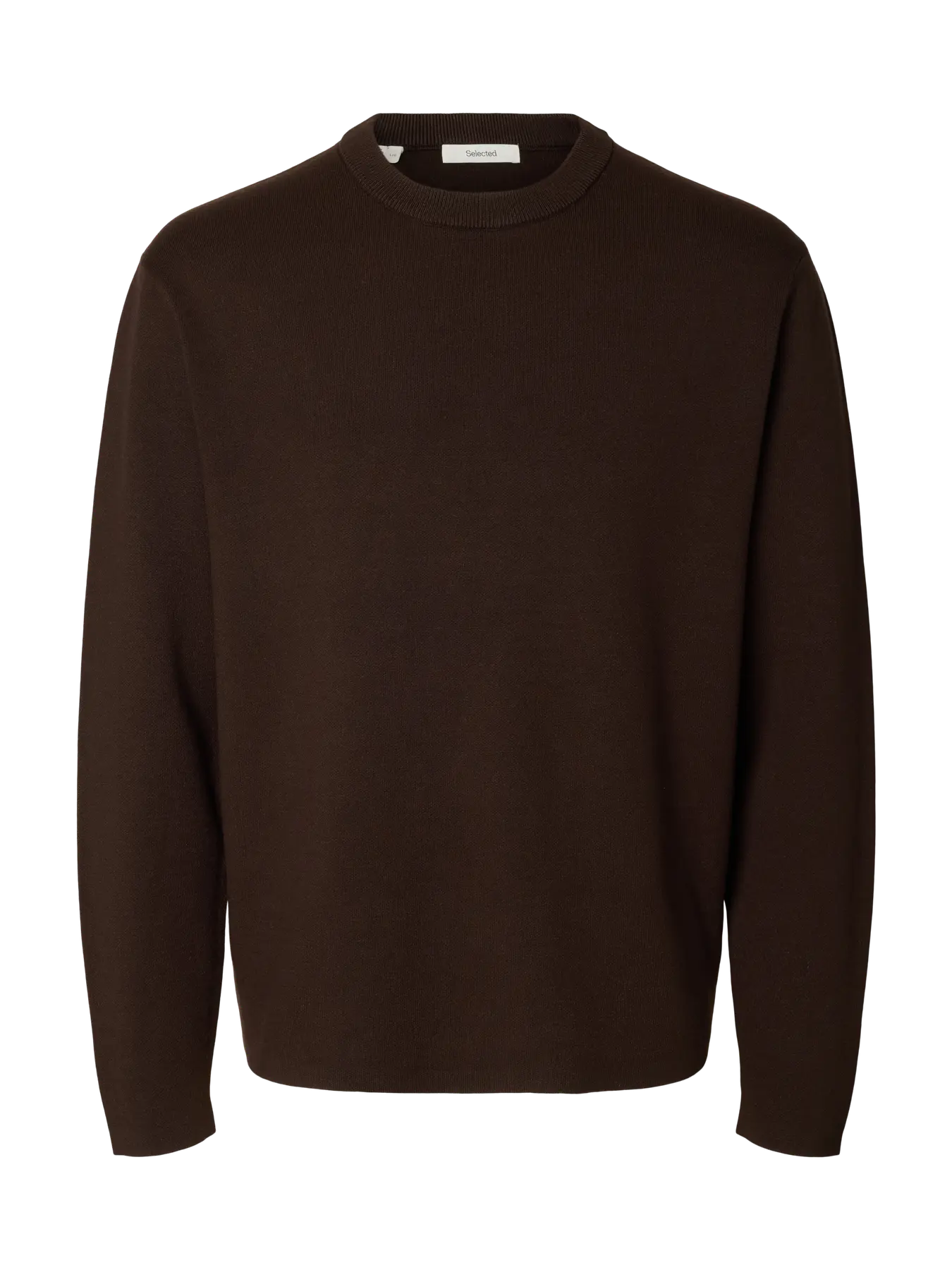 SELECTED - SLHTELLER FN RELAXED CREW NECK NOOS Top