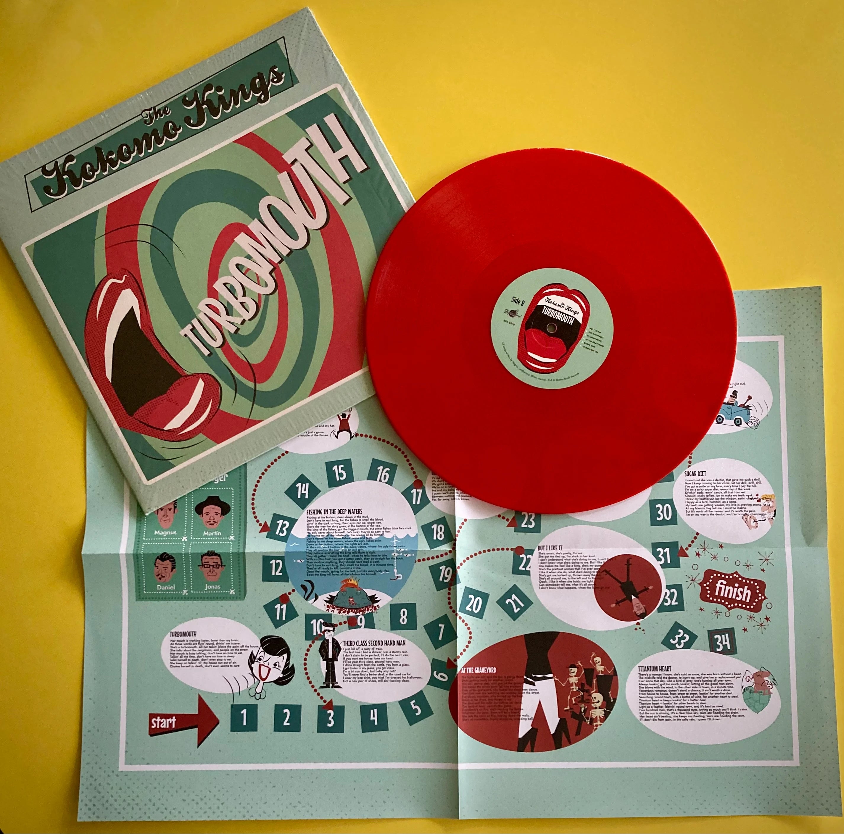 Vinyl - The Kokomo Kings - ”TURBOMOUTH”