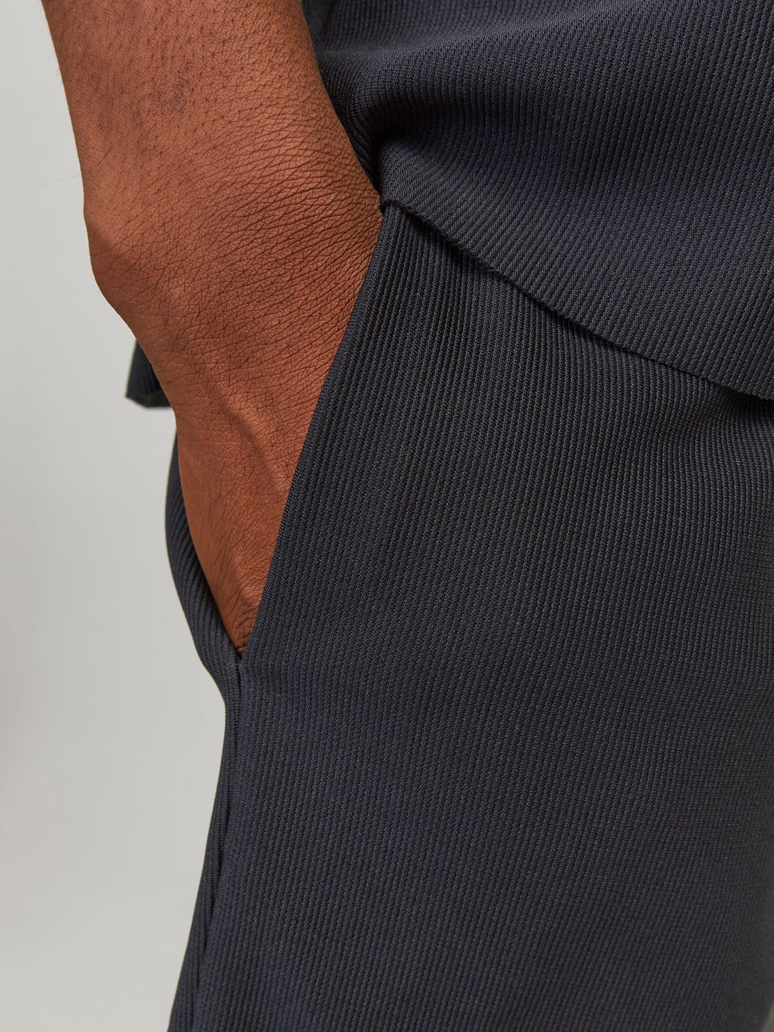 JPSTKANE JJMYKONOS PLISSE SWT SHORTS - Shorts