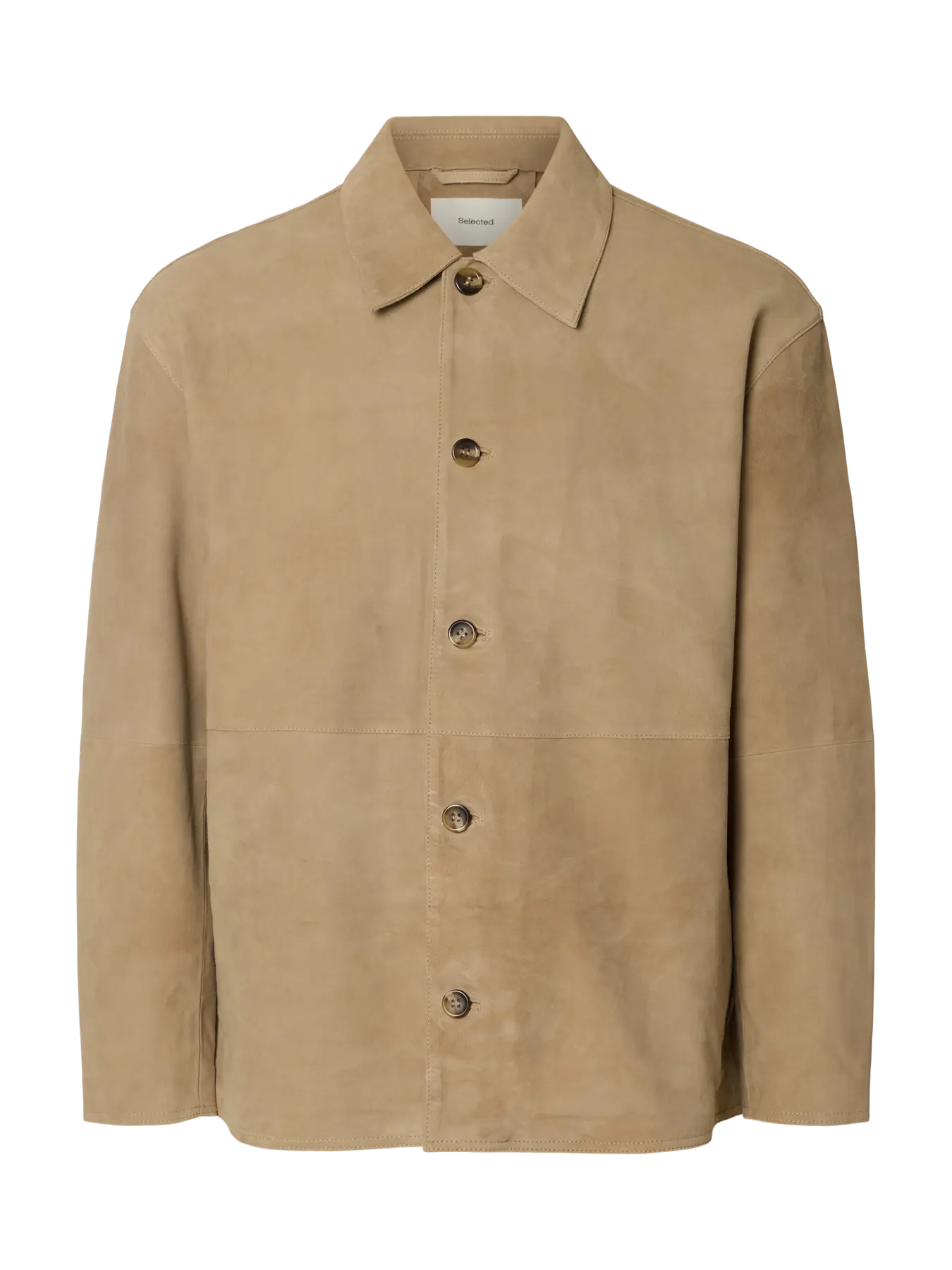 SELECTED - SlhRory Suede Overshirt - Shirt