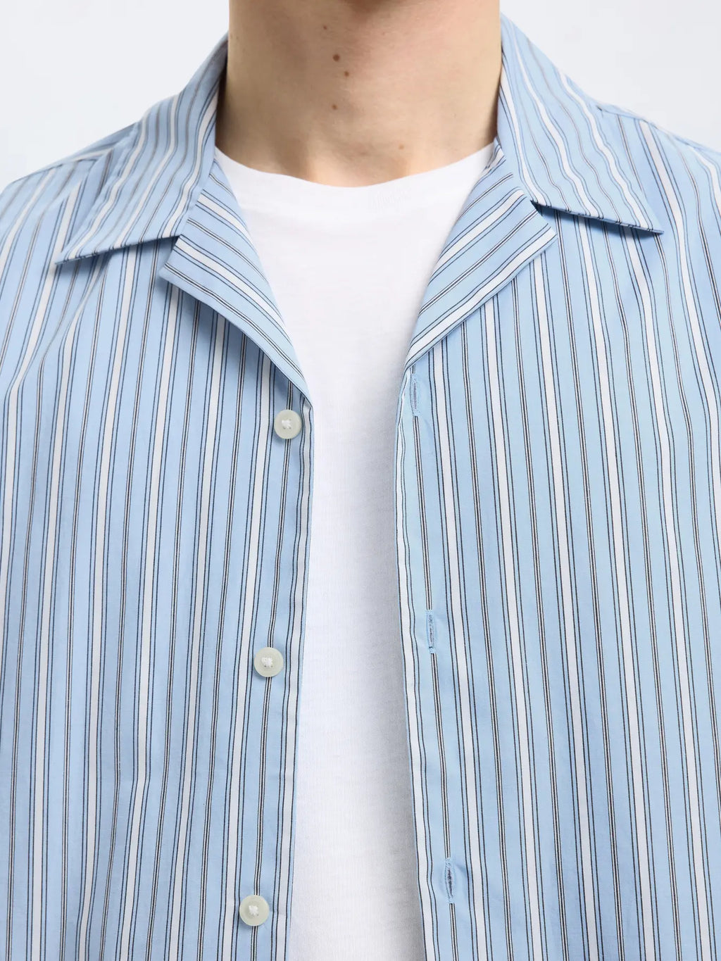 SELECTED - Slhrlx holger stripe ss shirt - Shirt