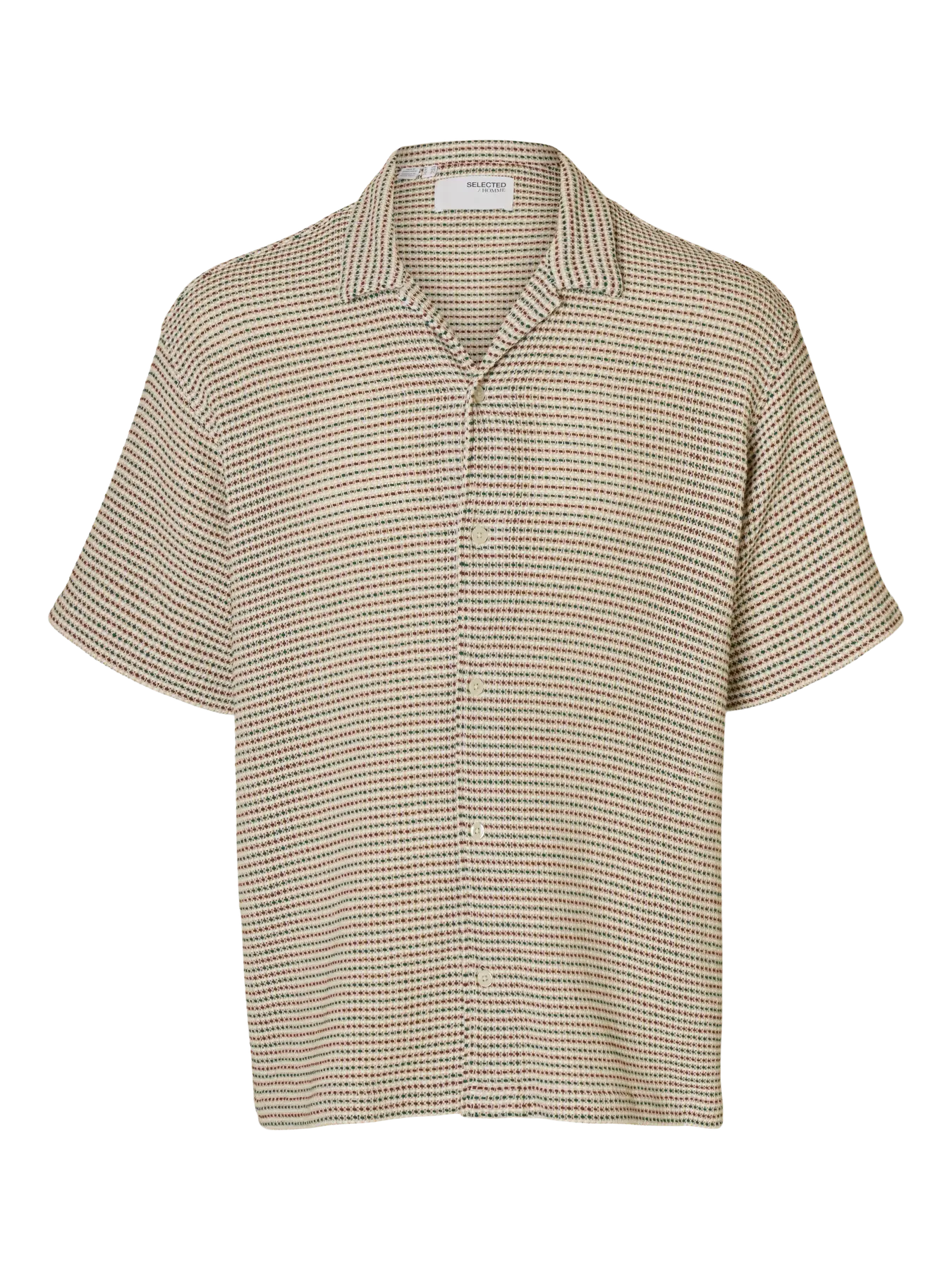 SELECTED - Slhrlxike mix ss shirt resort - Shirt