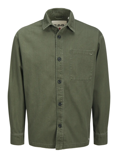 RDDCOLTER TWILL OVERSHIRT L/S SN