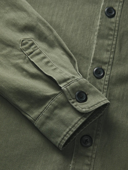 RDDCOLTER TWILL OVERSHIRT L/S SN