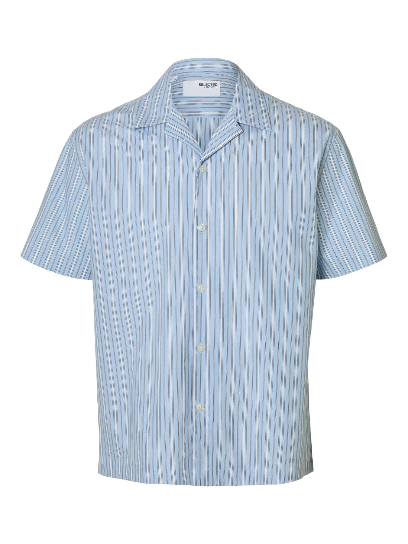 SELECTED - Slhrlx holger stripe ss shirt - Shirt