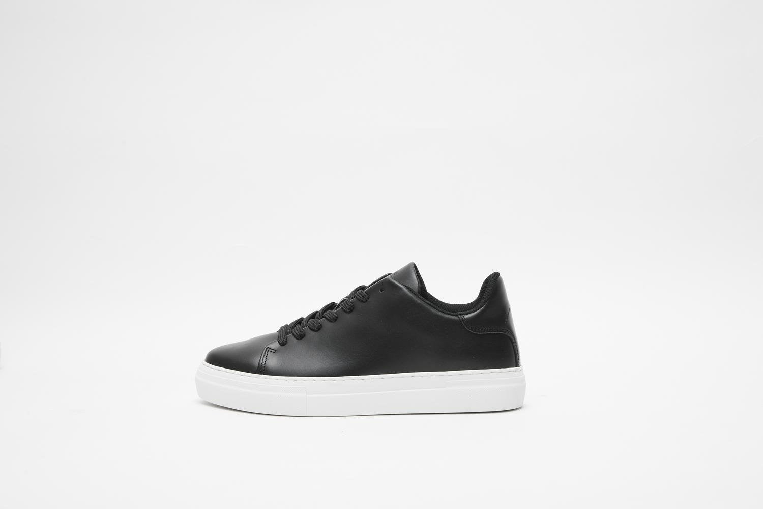 Slhdavid Chunky Leather Sneaker Noos - Shoes