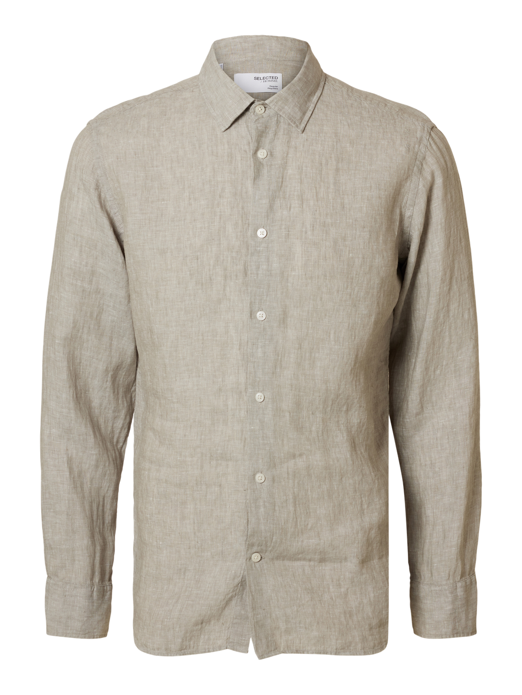 SELECTED - SLH KYLIAN LINNEN SHIRT vetriver - Shirt