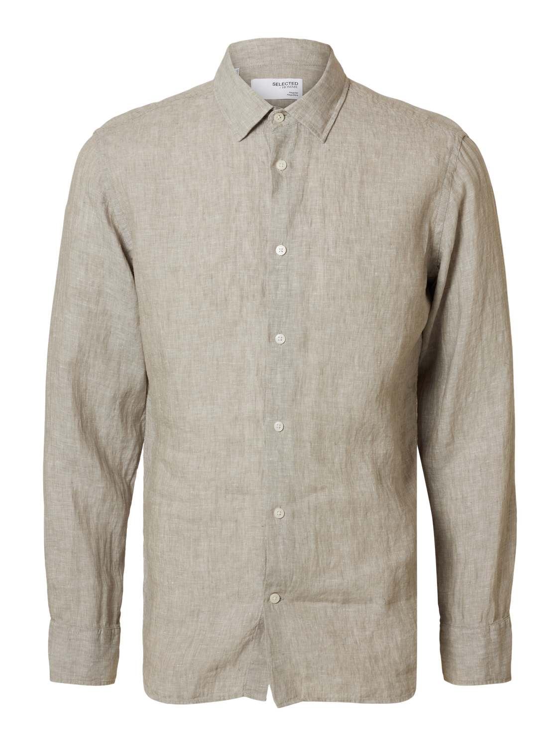 SELECTED - SLH KYLIAN LINNEN SHIRT vetriver - Shirt